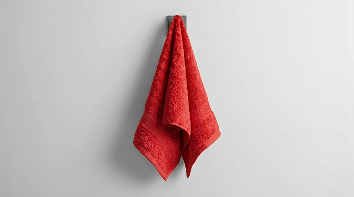 Полотенце для рук Clarette 50x80 см - красное