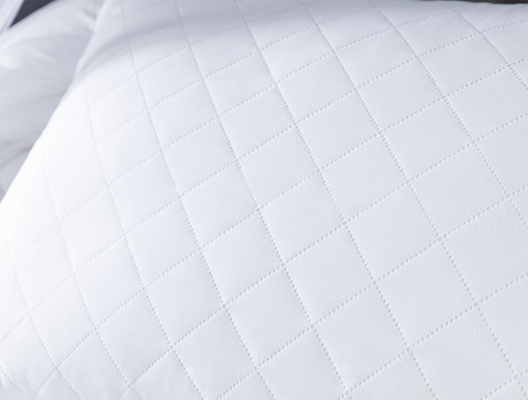 Подушка Quilted Ultrasonic с циркуляцией воздуха 50x70 см. - микрофибра, силиконизированное волокно