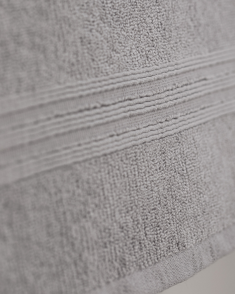 Полотенце для лица Stripe Armure Hotel Collection 50x90 см. - серое