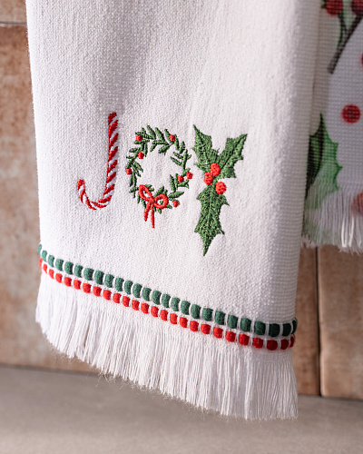 Комплект кухонных полотенец Christmas Joyle из 2 шт., 40x60 см. - хлопок