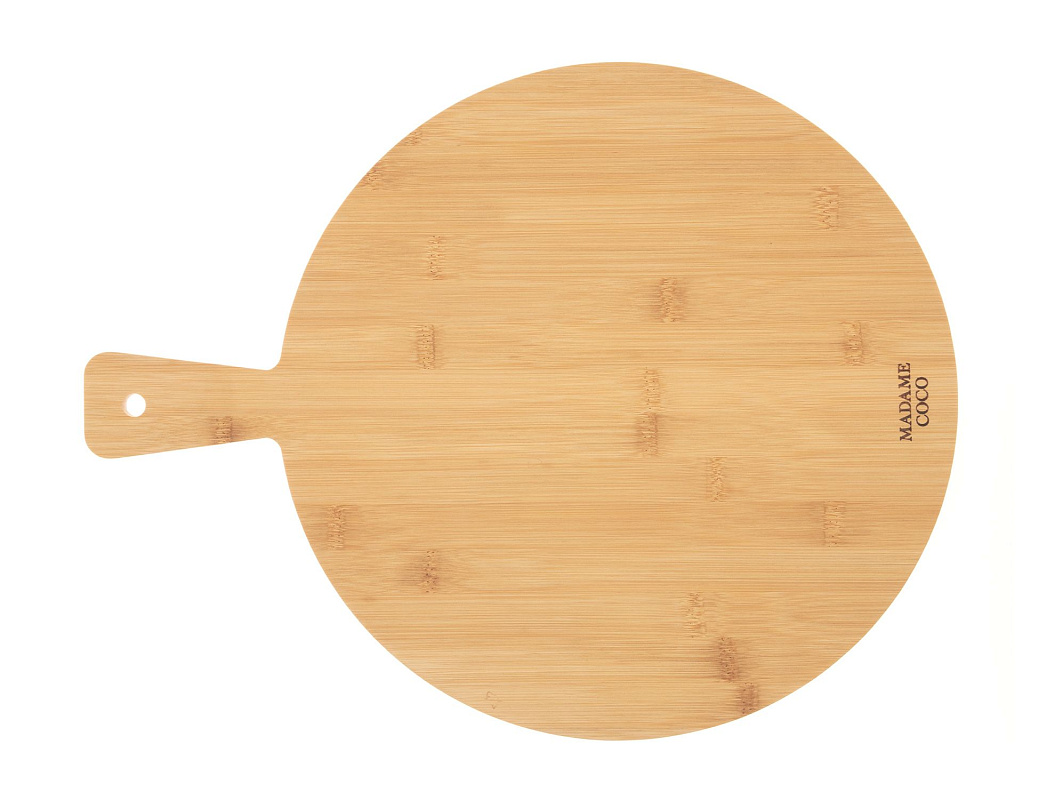 Доска разделочная круглая Richelle Bamboo 45x35x0,9 см. - бамбук