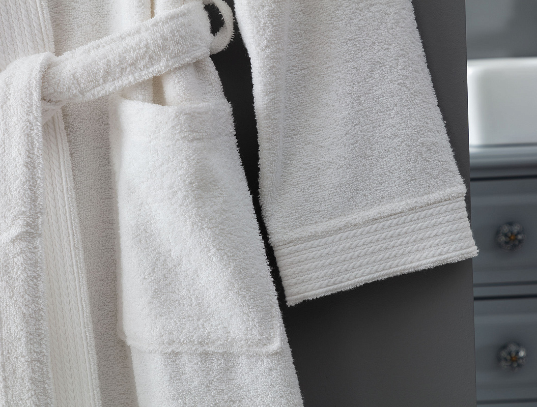 Халат-кимоно унисекс Ryella Hotel Collection L-XL р. - белый 