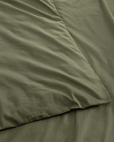 Пододеяльник двуспальный Manon Ranforce Plain 200x220 см. - хлопок