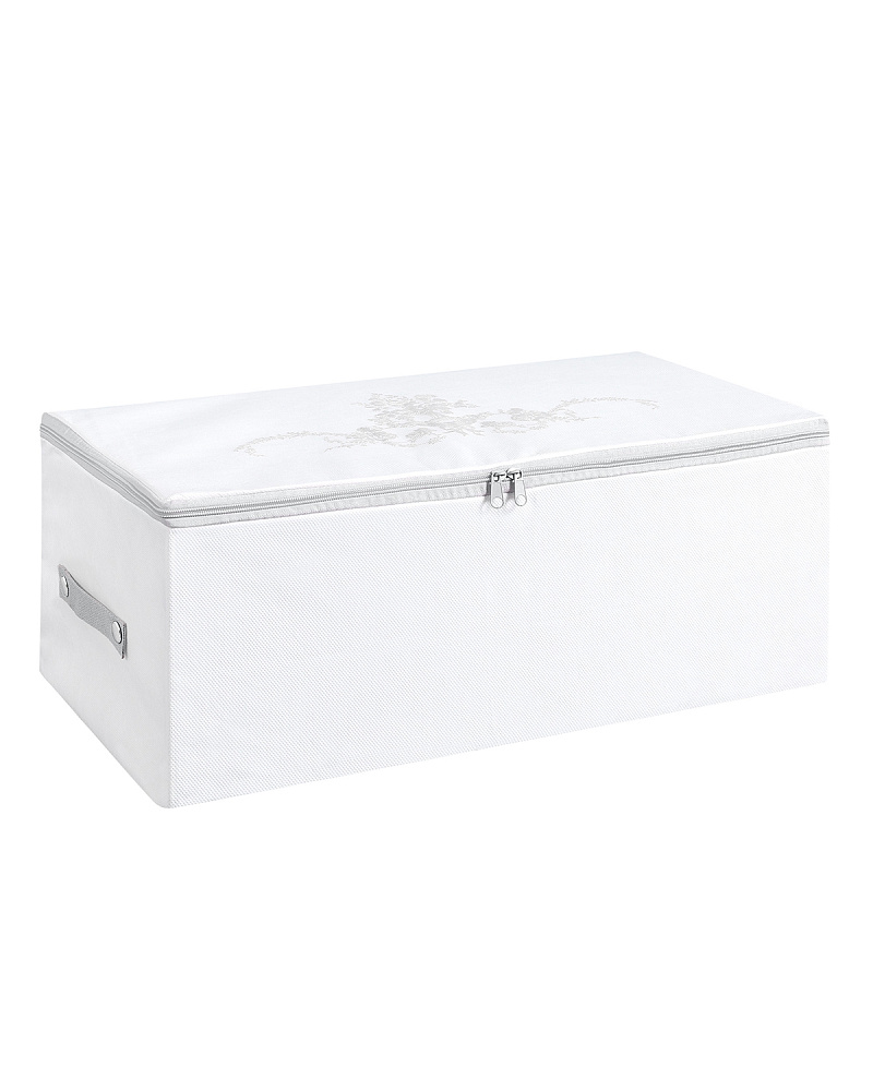 Органайзер для хранения Floral 52x28x21 см. - серая