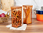 Изображение товара Набор контейнеров для хранения Kaviera Wooden Lid из 2 шт., 1,5 л. - дерево, пластик